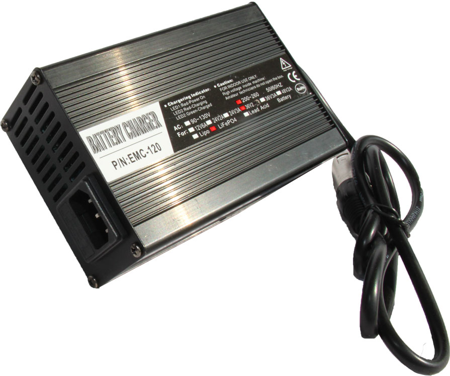 Lithium Ladegerät LiFePo4 36V / 2A