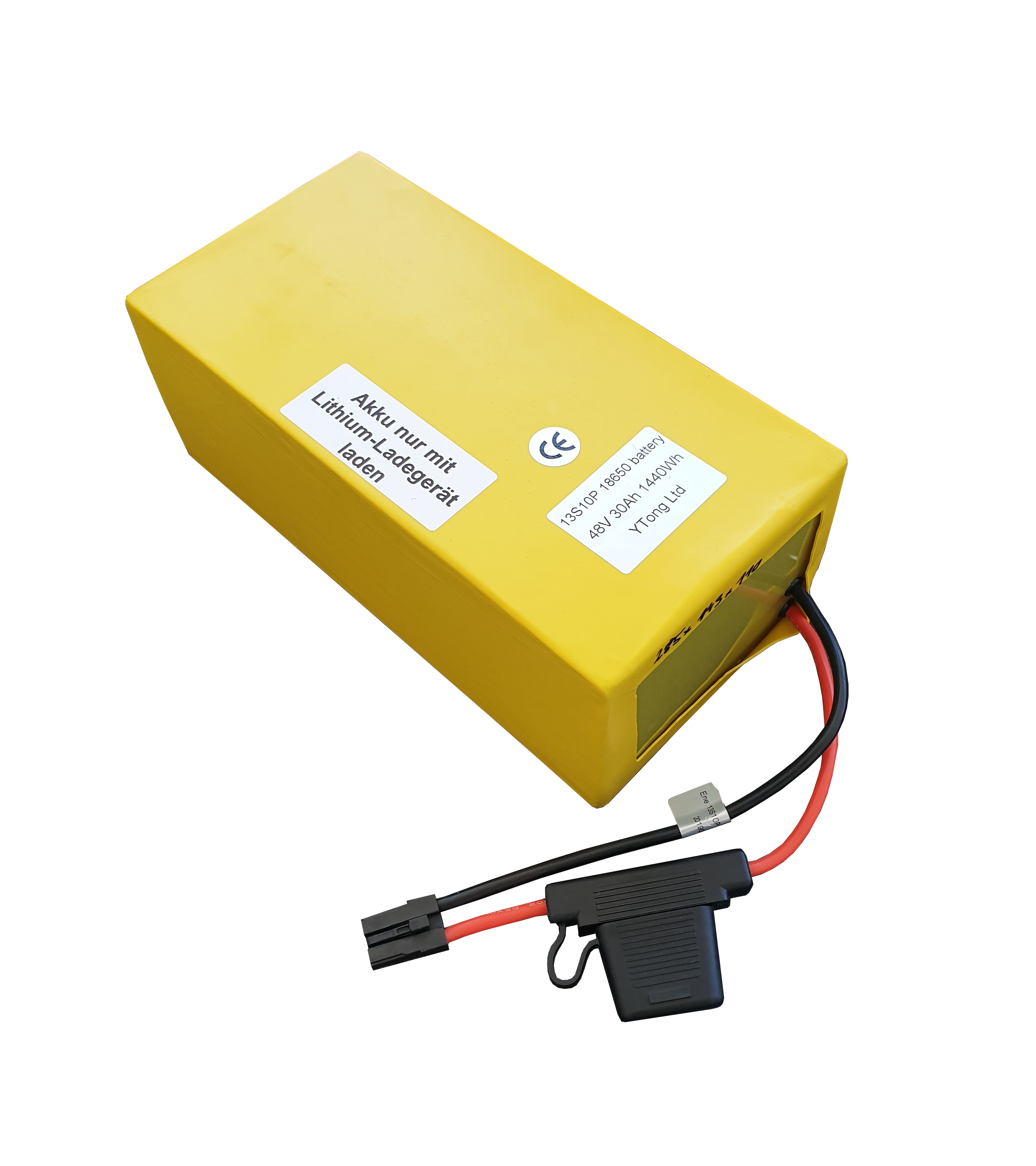 48V 32Ah Li-Ion Akku inkl. Ladegerät 3A
