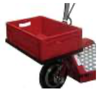 Transportrahmen vor dem Lenker